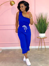 Two Piece Off Shoulder Tops+Long Pants Sets